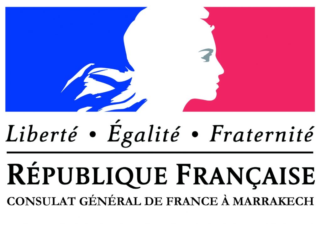 Logo Consulat de France à Marrakech - Menna Maroc - Déménagement Maroc